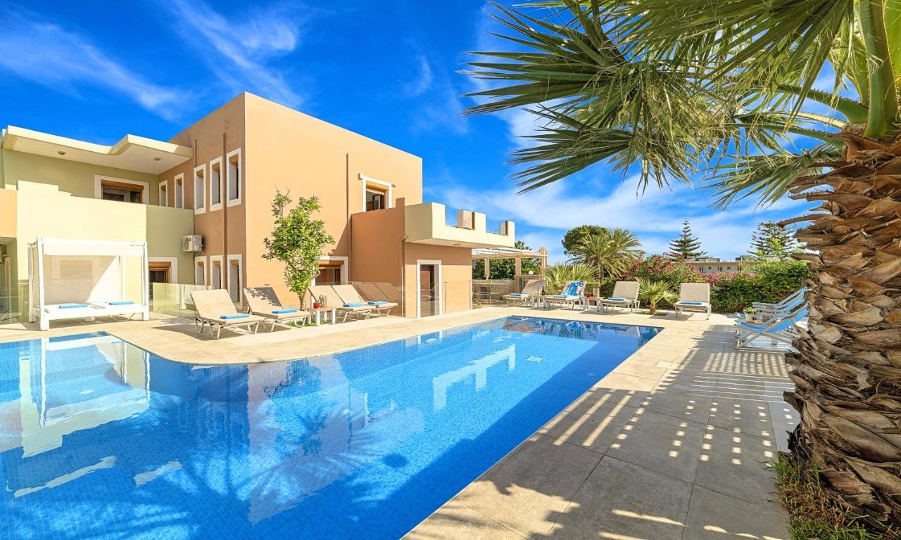 Island Villa Heated Pool Georgioupoli Exterior photo