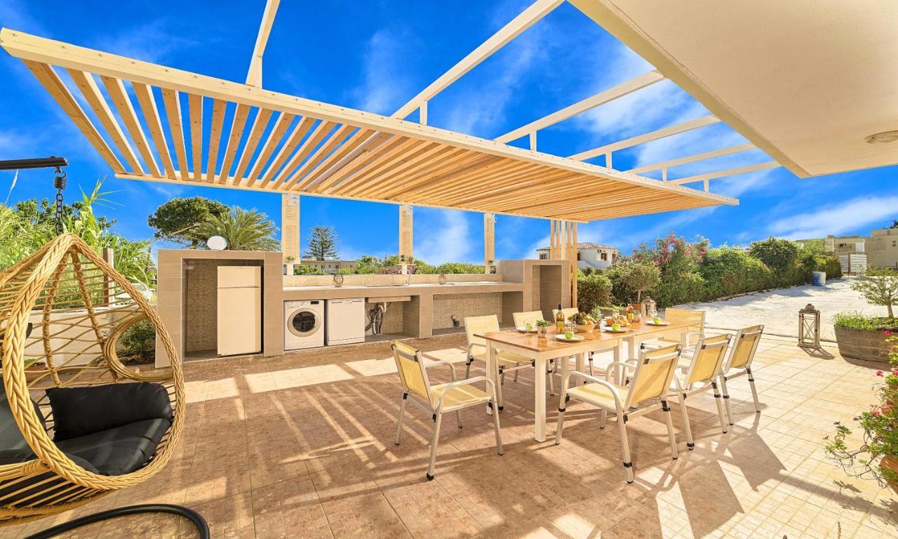 Island Villa Heated Pool Georgioupoli Exterior photo