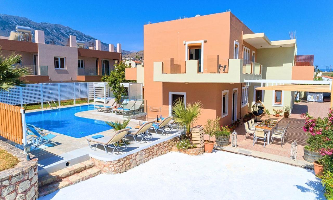 Island Villa Heated Pool Georgioupoli Exterior photo