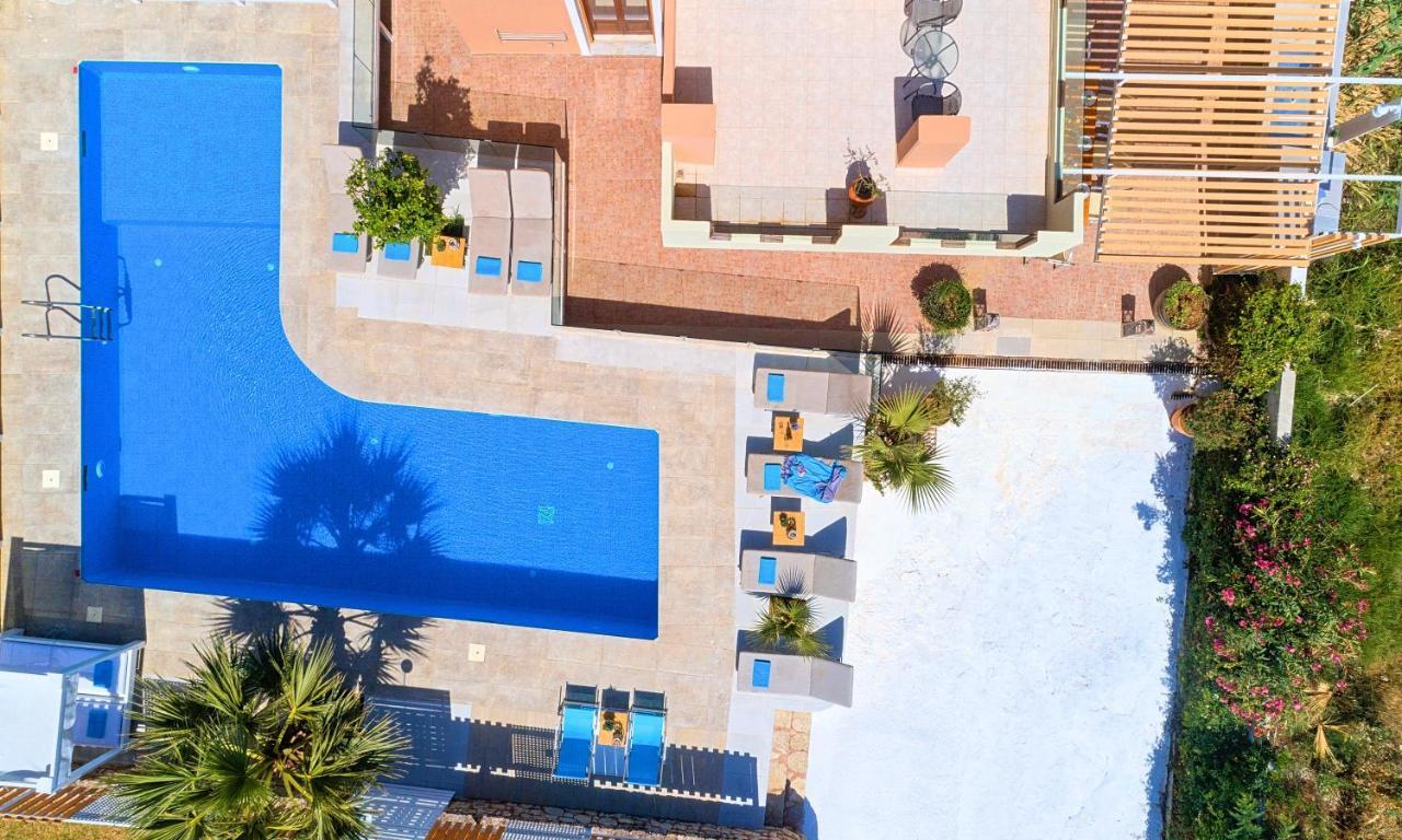 Island Villa Heated Pool Georgioupoli Exterior photo