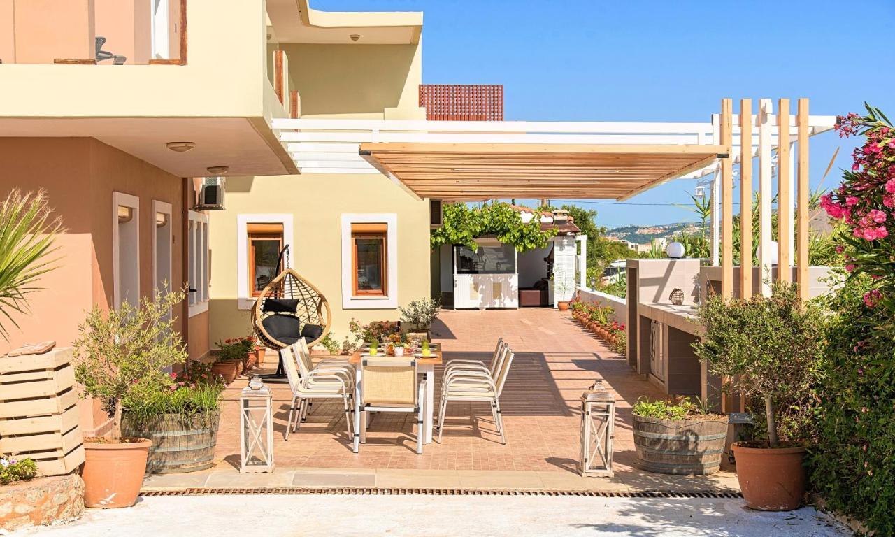 Island Villa Heated Pool Georgioupoli Exterior photo