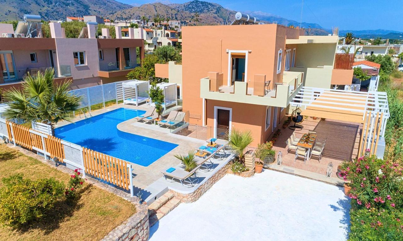 Island Villa Heated Pool Georgioupoli Exterior photo