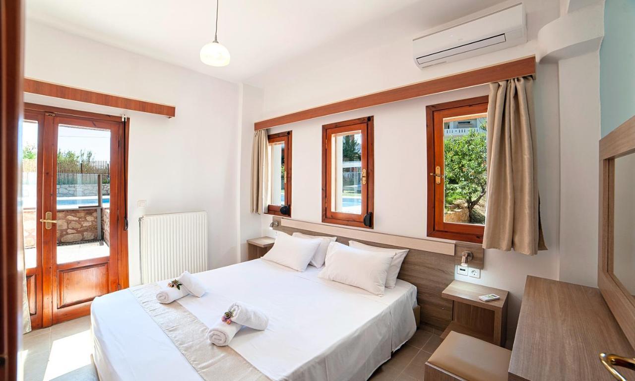 Island Villa Heated Pool Georgioupoli Exterior photo