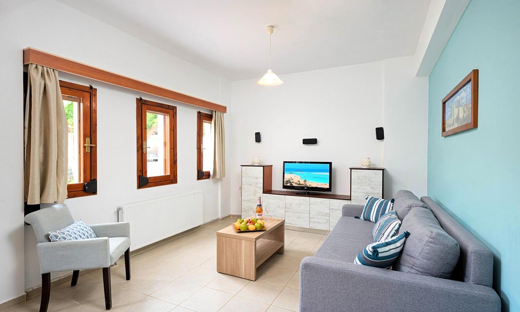 Island Villa Heated Pool Georgioupoli Exterior photo